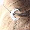 Leiorthrix Boho Moon Star Head Chain Hair Chain Jewelry Headband