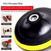 Secwell M14 Velcro Polishing Pads 100 mm with 2 Thread