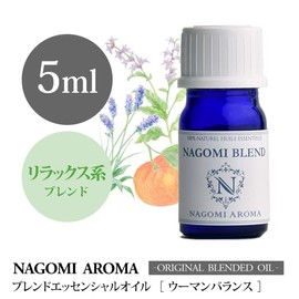 Blended Aroma Oil Woman Balance 5ml Essential Oil Aroma Oil Essential Oil Original Blend by NAGOMI AROMA AEAJ Certified School Teachers