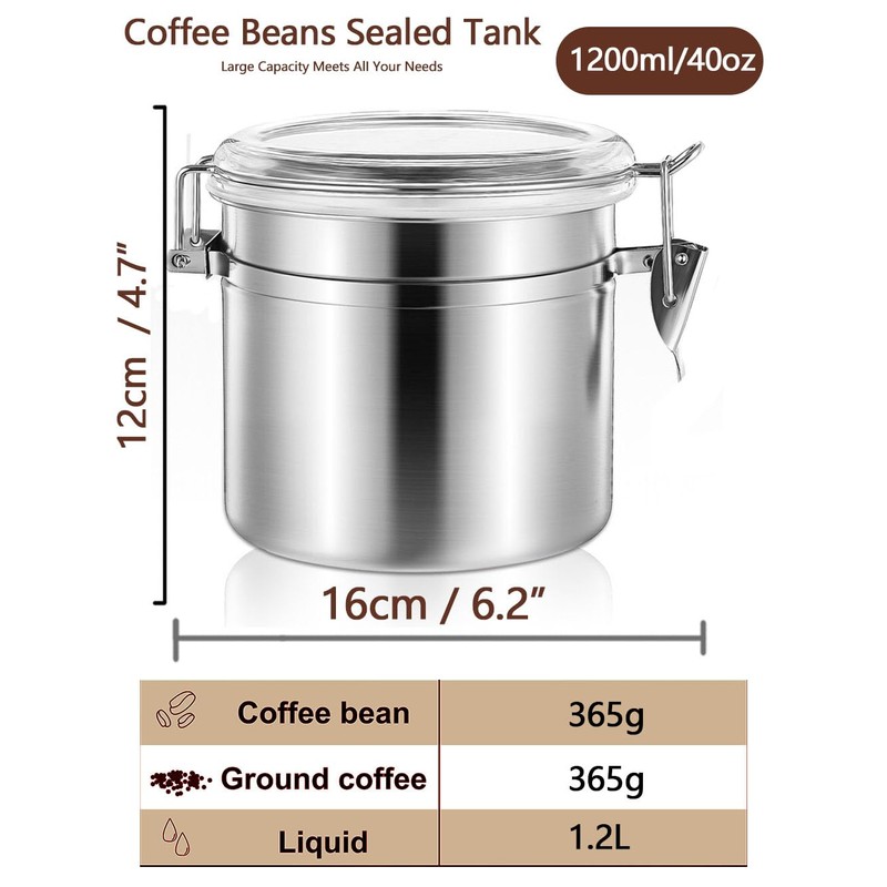 Walktosun Stainless Steel Food Container with Clear Lids Airtight Container