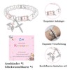 QUANMAITONG Communion Gifts for Girls, Cross Bracelet, First Communion Gift,