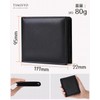 TIMISYO Men's Bi-fold Wallet, Genuine Leather, Large Capacity, Bi-fold Wallet,