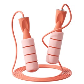 OVICX - Cuerdas de saltar para entrenamiento físico para mujeres, hombres y niños, sin enredos, con rodamientos de bolas y asas de espuma viscoelástica