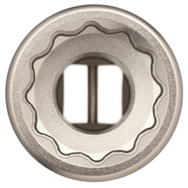 TONE 6NW-36L100 Impact Long Socket (12 Square), Drive Angle 0.7 inches (19.0 mm) (3/4 inch), Double Side Width 1.4 inches (36 mm)