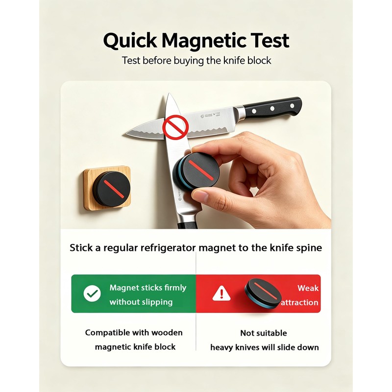 Magnetic Knife Holder,12 Inch Powerful Magnetic Knife Strip for Wall