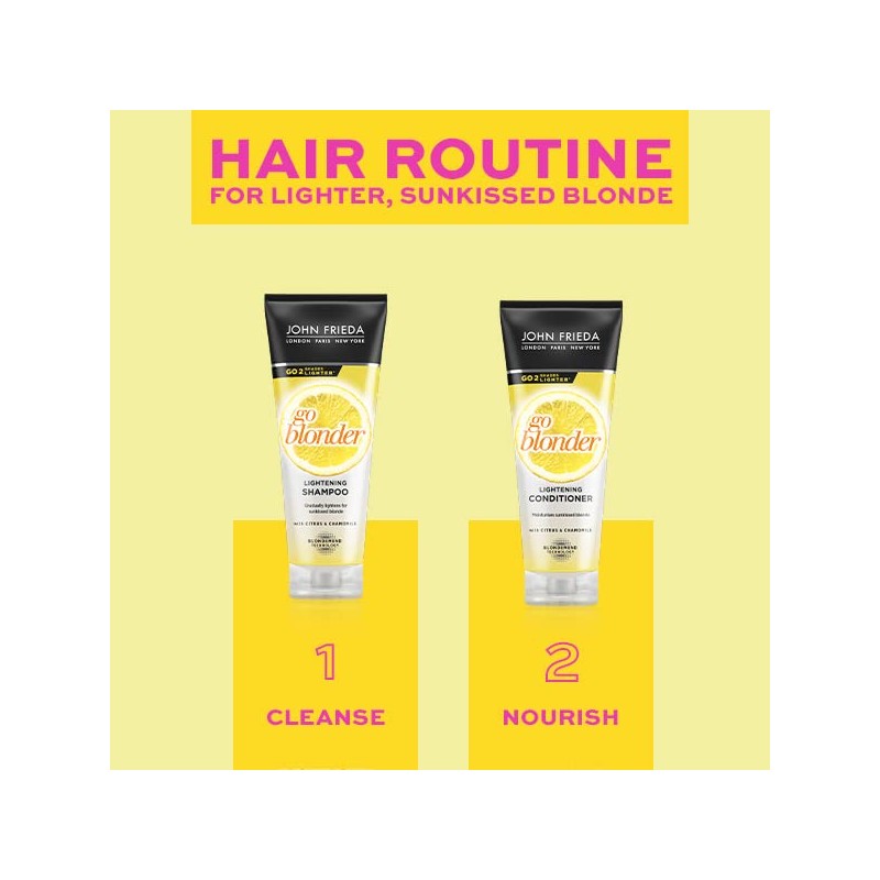 John Frieda Go Blonder Lightening Shampoo for Blonde Hair 250