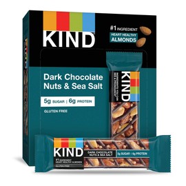 KIND Dark Chocolate Nuts & Sea Salt, 8.4 Oz (Pack Of 6)