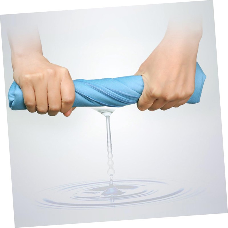 BIUDECO Microfiber Sports Towel Set 2 Pcs Quick Dry Polyester