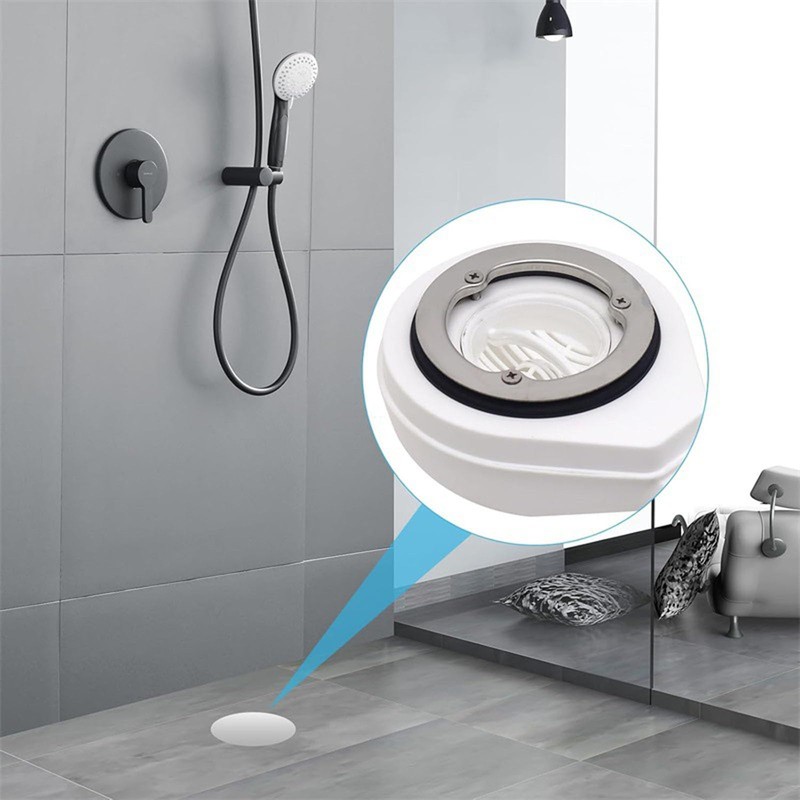 Jidyllic Hair Strainer for Shower Drain Set,Compatible with Drain set