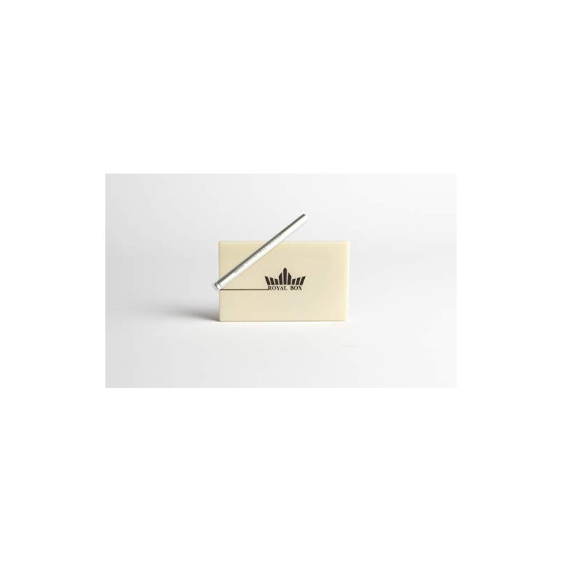 Royal Box Snuff Dispenser White