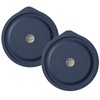 Replacement Lids for Pyrex 7402-PC 7 Cup, Silicone Round Storage