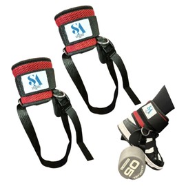 Set of 2 Adjustable Ankle Straps for Cable Machines & Dumbbells - Perfect Gym Accessories for Womens Gym Workout & Mens - Cable Kickback Ankle Strap Ideal for Fitness Workouts At The Gym or Home