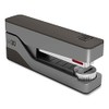 TRU RED Premium Desktop Half Strip Stapler, 30-Sheet Capacity, Gray/Black