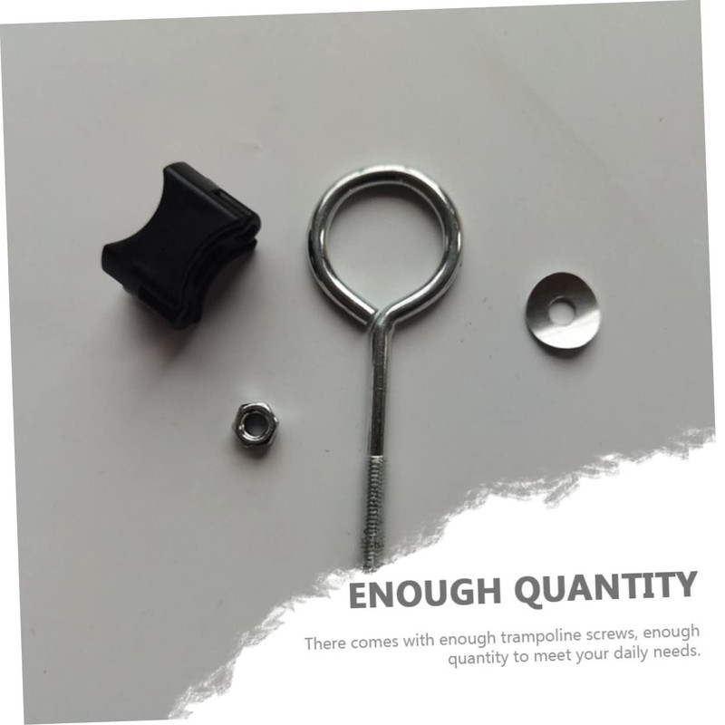 Abaodam 6Pcs Removable Trampoline Nuts Durable Trampoline Accessories for Easy