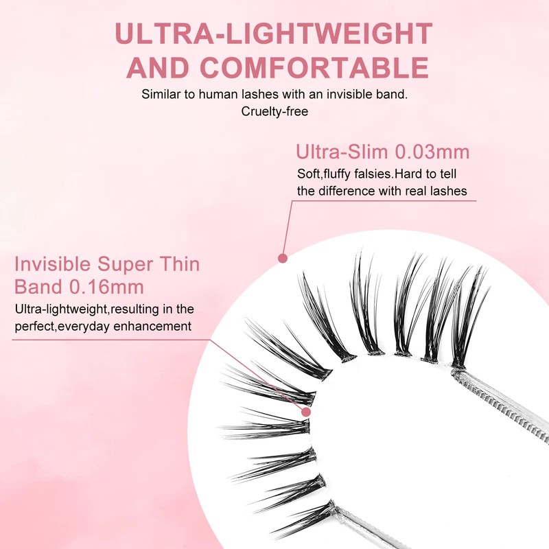 Dorisue Manga lashes Almond eyelashes style natural design false eyelashes