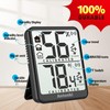 Antonki 2 Pack Room Thermometer Small Hygrometer Indoor, Home Humidity