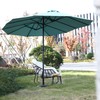 The Fellie 14.8 ft Rectangle Patio Umbrella with Crank, Heavy