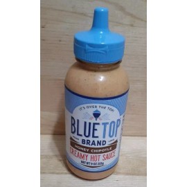 BLUE TOP  BLUE TOP BRAND HONEY CHIPOTLE Creamy Hot Sauce NO: MSG/DAIRY/GLUT