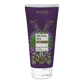 farfalla Butterfly Garden Shower Gel 100% Certified Natural Cosmetics NaTrue with Essential Oils (1 x 200 ml)