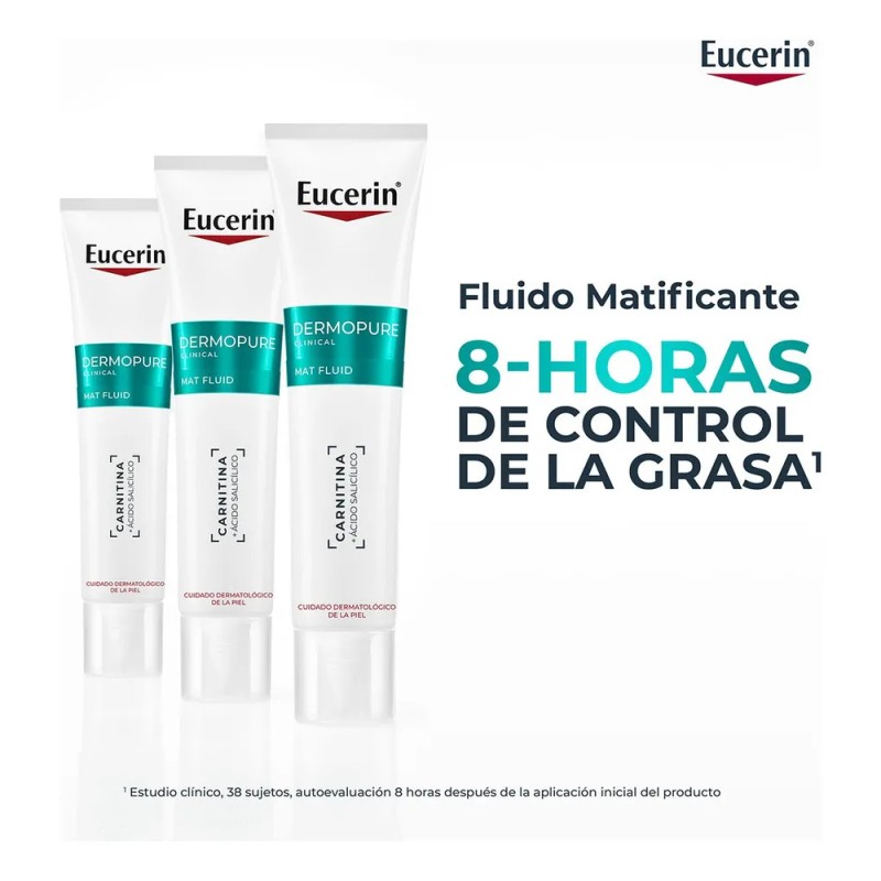 Dermopure Facial Fluido Matificante 40ml Eucerin