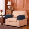Stretch Couch Arm Covers Set of 2, Elastic Sofa Armrest