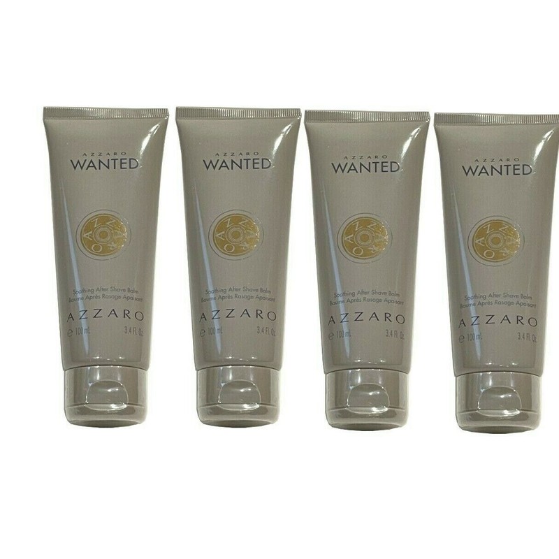 Azzaro Wanted 3.4oz After Shave Balm New In Box