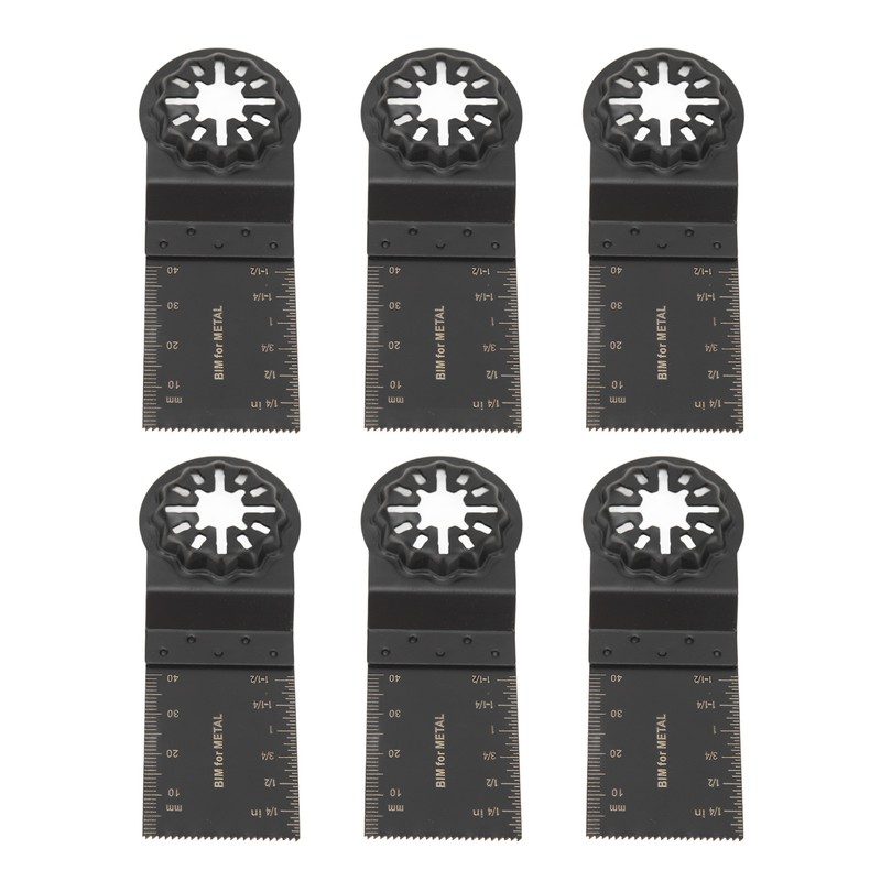 10Pcs Oscillating Saw Blade 34mm Bi Metal Multitool Cutting Tool