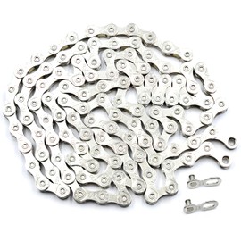 myBESTbike Bicycle Chain with Quick Connections, Powerful Bicycle Chain, 116 Links (6/7/8, 9, 10 Speed Options)
