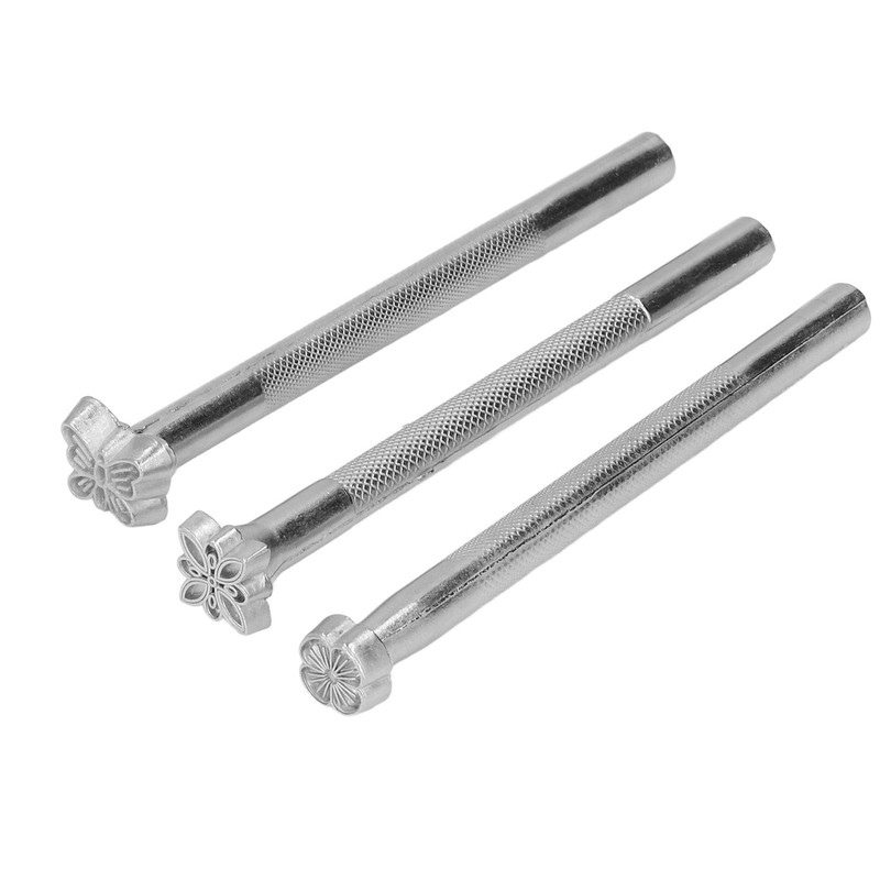 20Pcs Leather Stamping Tools Different Patterns High Hardness Anti Rust