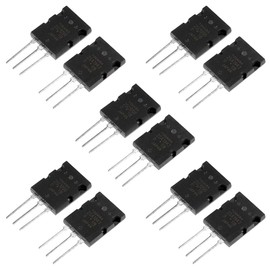 5 Pair Black 2SA1943 2SC5200 High Power Audio Transistor PNP Silicon Power Transistor