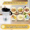 For Vitamix 64oz Low-Profile Blender Pitcher, Replacement for Vitamix 750
