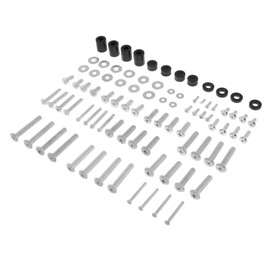 SHINEOFI Tv Mounting Screw Set 88pcs Heavy Duty Metal Screws for Wall Mount Tv Industrial Shelf Brackets