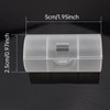 OriGlam 4Pcs AA to C Size Battery Converter, Battery Adapter