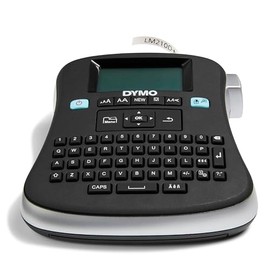 DYMO Rotuladora de escritorio | Rotuladora portátil LabelManager 210D, multiuso, fácil de usar, teclas inteligentes de un solo toque, teclado QWERTY, 