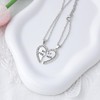 Heart Matching Necklaces for Best Friends Birthday Gifts for Women
