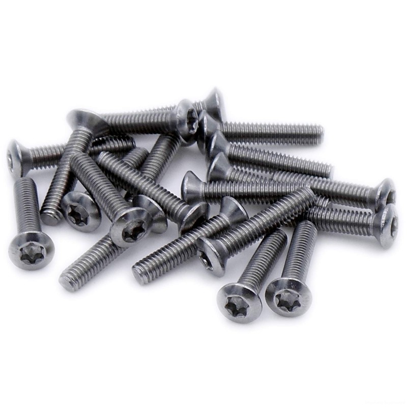M4 (4mm x 60mm) TX Socket Raised Countersunk Machine Screw