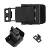 Set of 4 Stainless Steel Black Snap Lock Travel Suitcase
