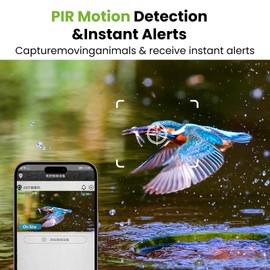 4G LTE Smart Trail Camera,HD Night Vision, IP65 Waterproof, 0.3s Trigger Speed, 2K Live Video & Photo, Motion Capture,Hunting Cam with SIM Card,Solar Power Charging,APP Control.