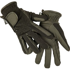 HKM Horse Riding Faux Leather Winter Riding Gloves black Size:6 Jahre