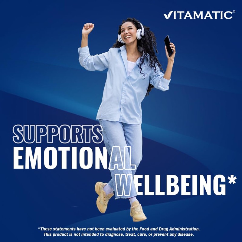 Vitamatic Lithium Orotate 5mg, 240 Veggie Capsules, Non-GMO, Gluten Free.