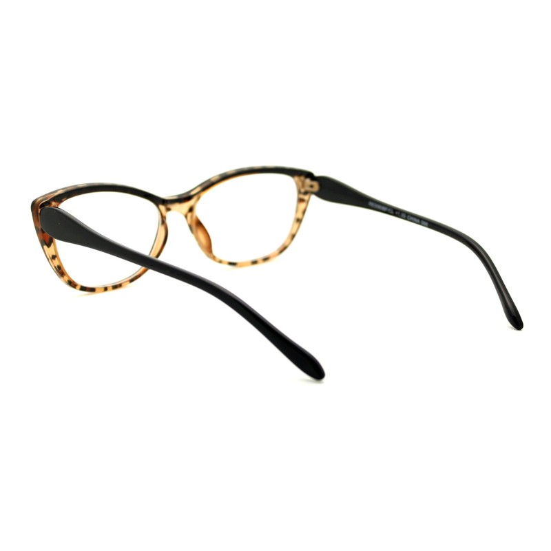 PASTL Clear Lens Glasses With Bifocal Reading Lens Womens Rectangular