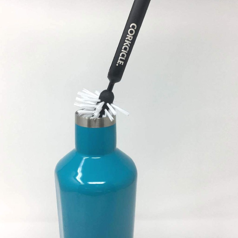 CORKCICE 2000BRUSH Bottle Brush, Nylon, Aluminum Handle, Water Bottle Wash,