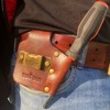Tourbon Leather Tape Measure Holster Belt Tool Loop