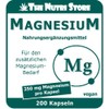 Magnesium 350 mg Vegan Capsules Pack of 200