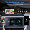 Double Din Car Stereo with Carplay Android Auto Mirror Link