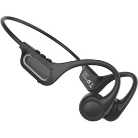 SANOTO Open Ear Headphones,Bone Conduction Headphones Wireless BT5.3,Type C Charging Port, IPX6 Waterproof Sports Headphones,Bone Conduction Earphones for Workouts Running Cycling