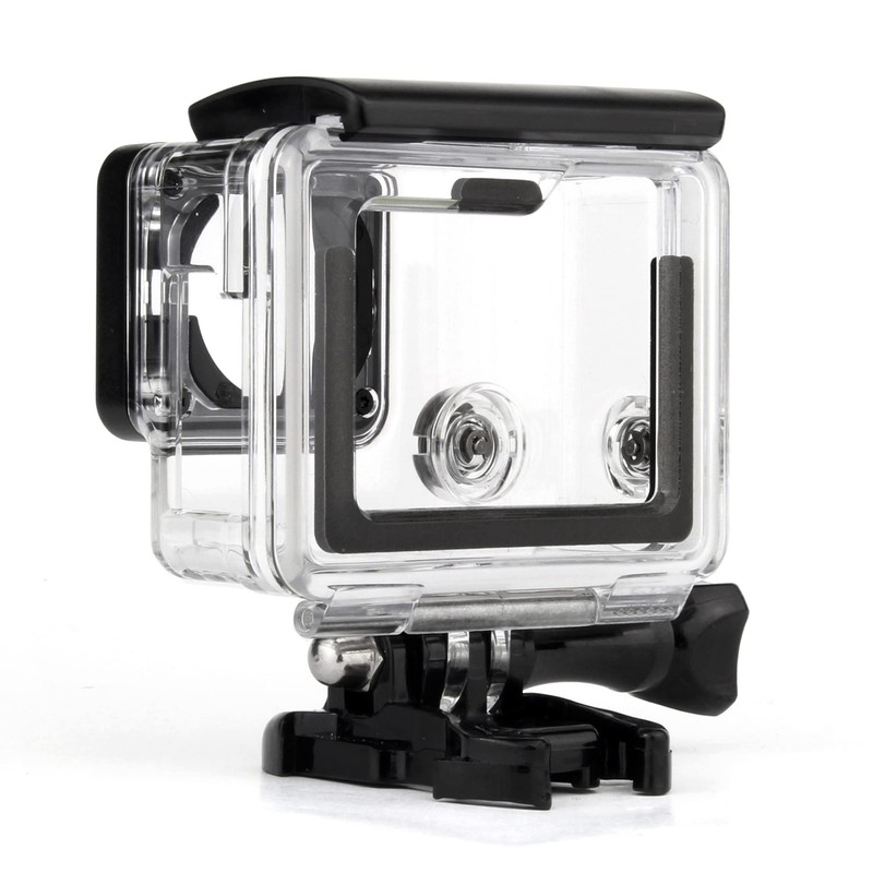 SOONSUN Side Open Skeleton Housing Case with Hollow Backdoor and