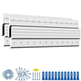 French Cleat, Picture & Mirror Hanger with Hardware, Heavy Mirror Hanging kit, 100 lb 12 Inch 2 Pack - Picture Frame Wall Mounting Hanger, Headboard Artwork Canvas Hangers