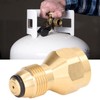Kadimendium Propane Tank Refill Adapter 1LB Solid Brass Universal Mini