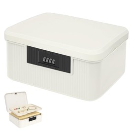 Hengrongshen Abschließbare Box Medizinbox 9L Medikamenten Aufbewahrung Klein Aufbewahrungsbox abschließbare Box Geldkassette Abschließbar für Medikamente, Süßigkeiten, Wertsachen